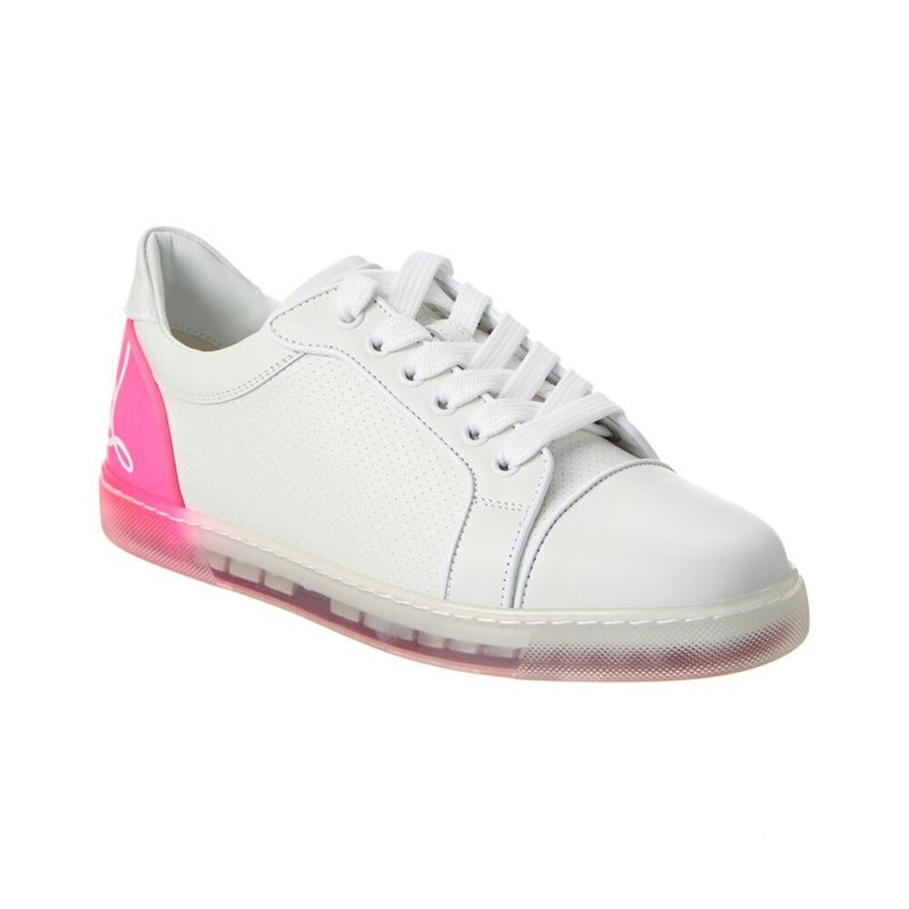 Christian Louboutin Fun Vieira Leather Sneaker, White